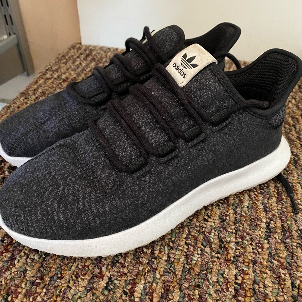 Charcoal Adidas Tubular Sneaker